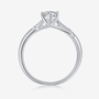 Elegant Alencia Moissanite Twist Ring 💍✨ featuring a 0.5CT round-cut stone, perfect for engagement or wedding. Amazing value!