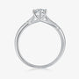 The Alencia Moissanite Twist Ring RING by Chantal Vaulet