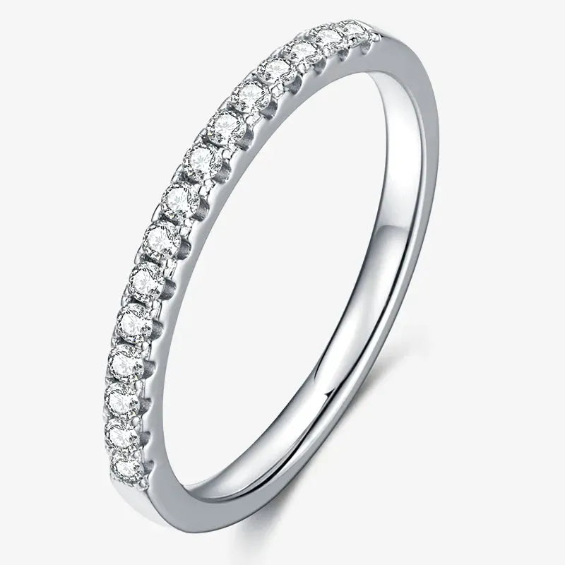 The Alina Moissanite Pavé RING by Chantal Vaulet