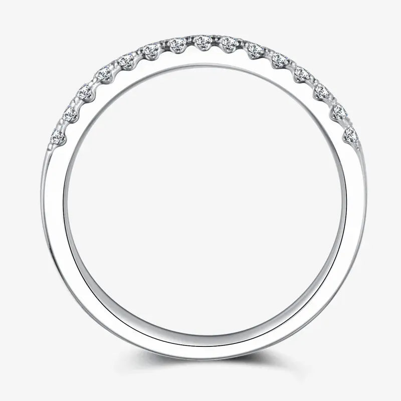 The Alina Moissanite Pavé RING by Chantal Vaulet