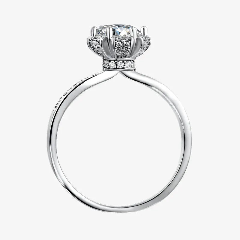 The Alisora Moissanite Crown Ring RING by Chantal Vaulet