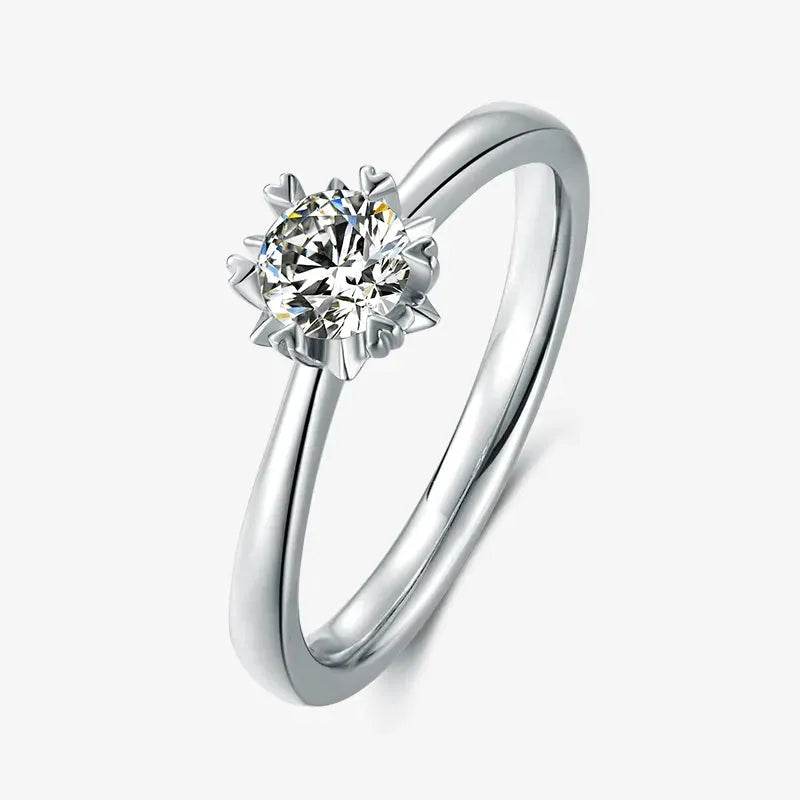 The Solaya 0.5CT Moissanite Ring RING by Chantal Vaulet