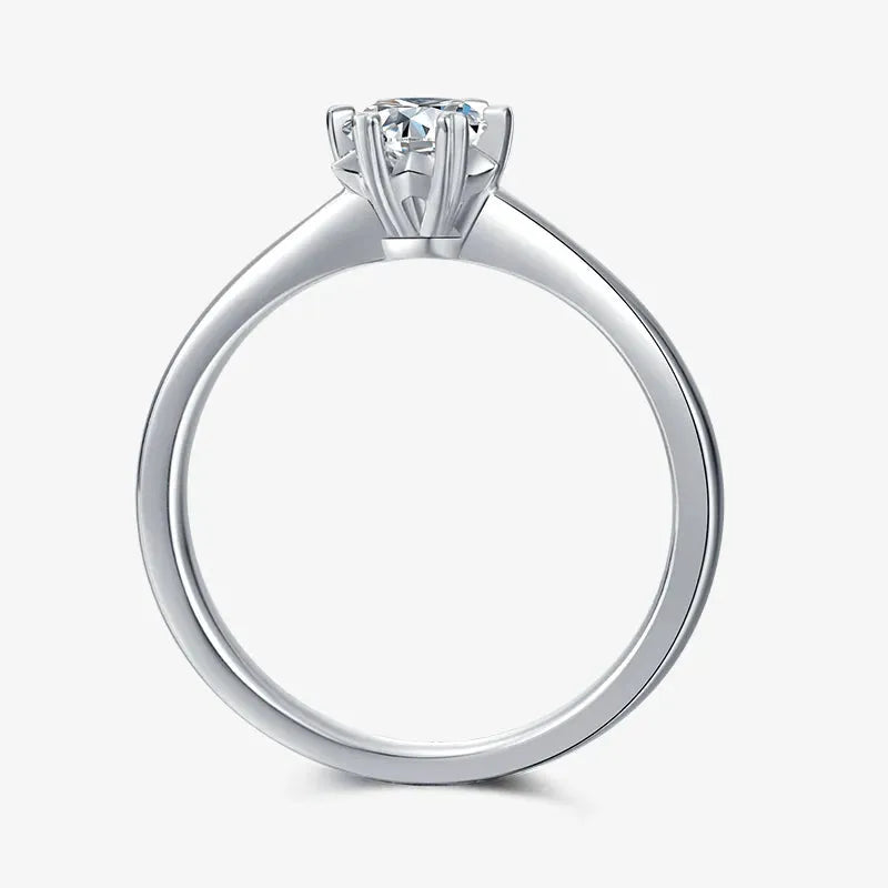 The Solaya 0.5CT Moissanite Ring RING by Chantal Vaulet