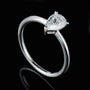 The Amaris 1.0CT Round Moissanite Ring 1.0CT RING by Chantal Vaulet
