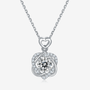 The Amarisse Moissanite and Gemstone Infinity Necklace - Chantal Vaulet