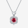 The Amarisse Moissanite and Gemstone Infinity Necklace - Chantal Vaulet