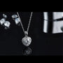 The Ameliora Moissanite Heart Halo Jewelry Set Jewelry Set by Chantal Vaulet