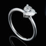 The Amore – Moissanite Heart Solitaire Ring RING by Chantal Vaulet