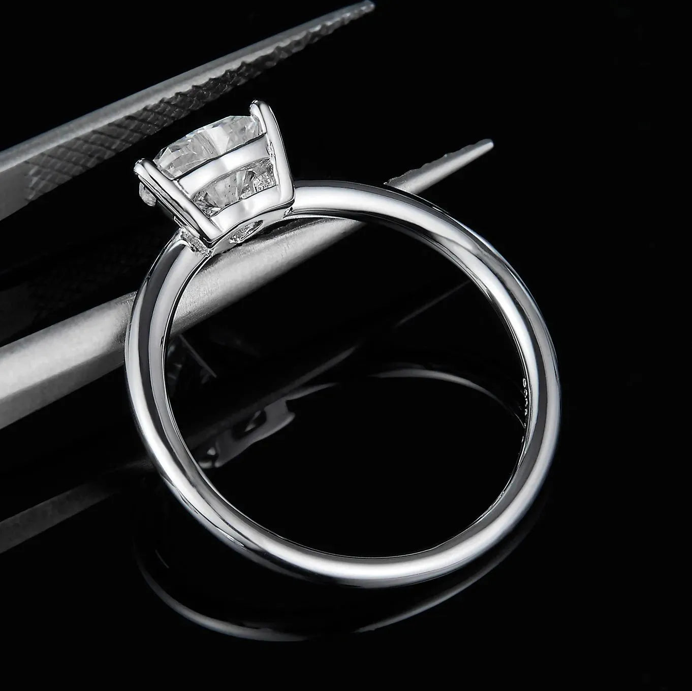 The Amore – Moissanite Heart Solitaire Ring RING by Chantal Vaulet