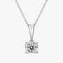 The Arlina Moissanite Bar Necklace PENDANT by Chantal Vaulet