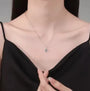 The Arlina Moissanite Bar Necklace PENDANT by Chantal Vaulet
