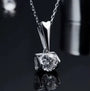 The Arlina Moissanite Bar Necklace PENDANT by Chantal Vaulet