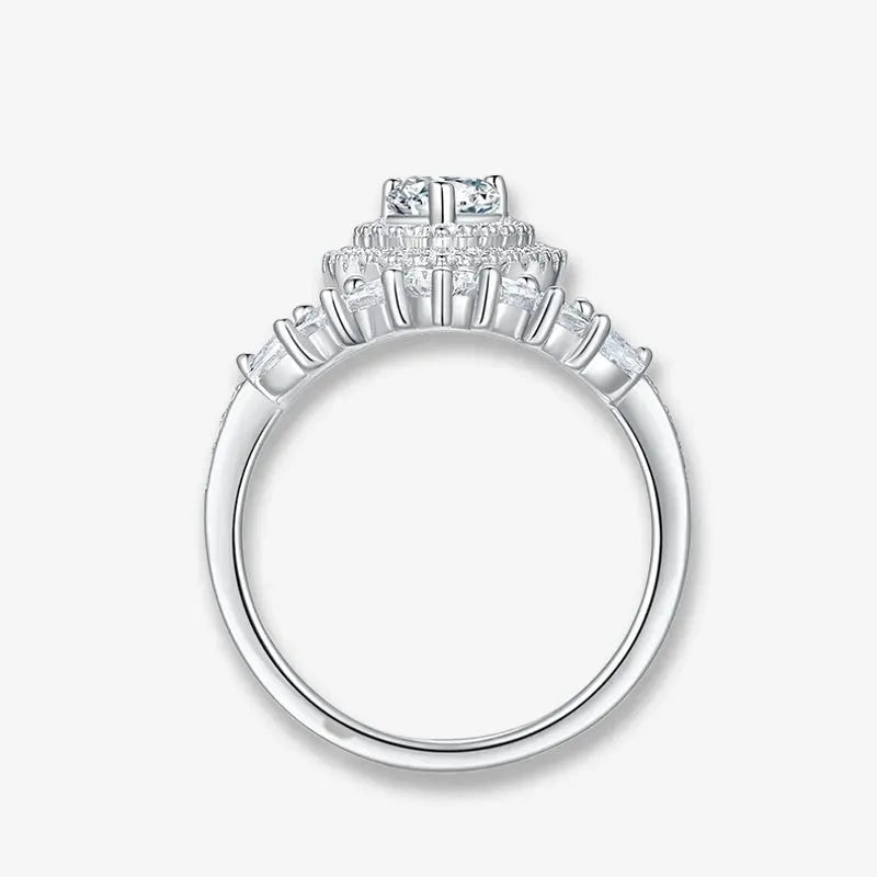 The Arlisse Pear-Cut Moissanite RING by Chantal Vaulet