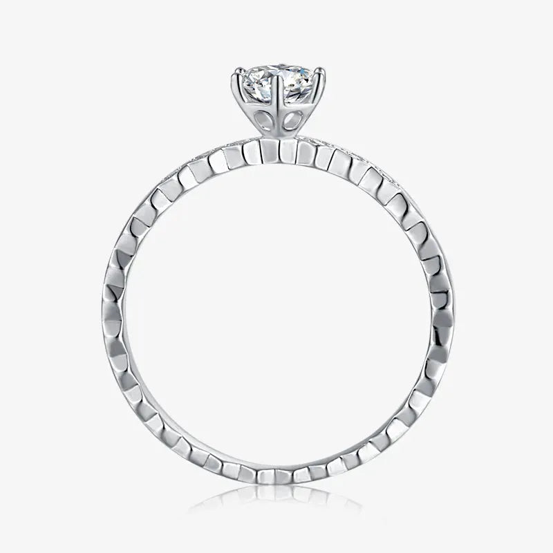 The Astra Moissanite Ring 0.5CT RING by Chantal Vaulet