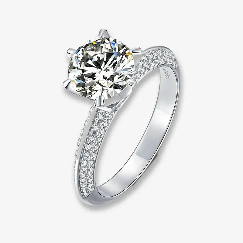 The Aurealis Moissanite Ring 2CT RING by Chantal Vaulet
