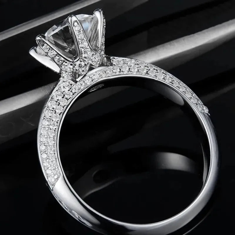 The Aurealis Moissanite Ring 2CT RING by Chantal Vaulet