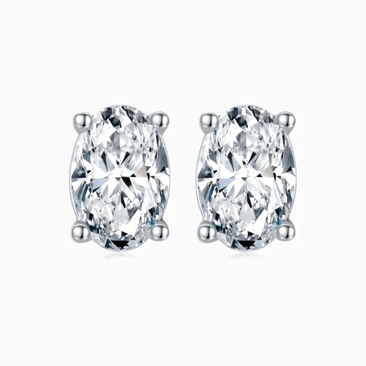 The Aurelia – Moissanite Necklace & Earrings Set Jewelry Set by Chantal Vaulet