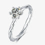 The Aurelian Twist Moissanite Ring 0.5CT RING by Chantal Vaulet