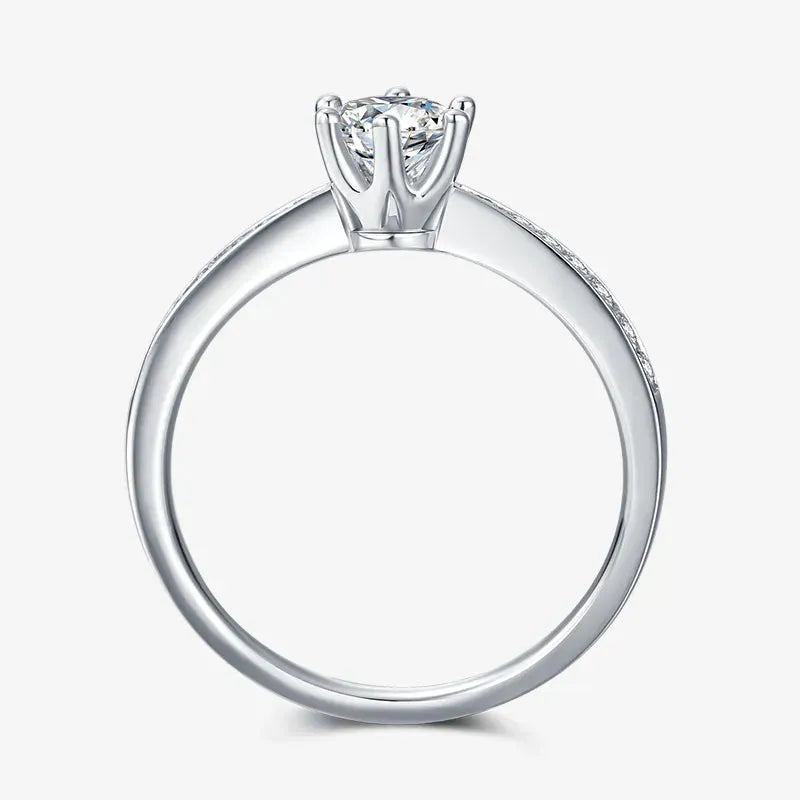 The Avalyn Moissanite Pavé Ring RING by Chantal Vaulet