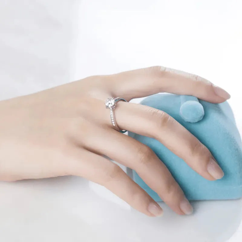 The Avalyn Moissanite Pavé Ring RING by Chantal Vaulet