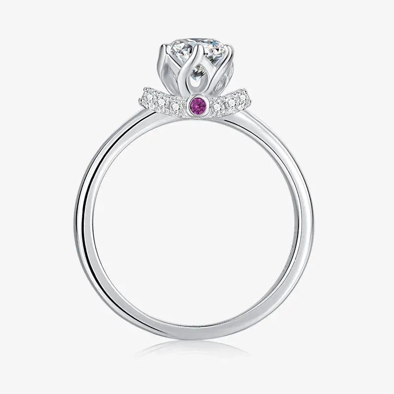 The Avarielle Moissanite Crown Ring RING by Chantal Vaulet