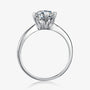 The Avelora 1.0 CT Round-Cut Moissanite Ring RING by Chantal Vaulet
