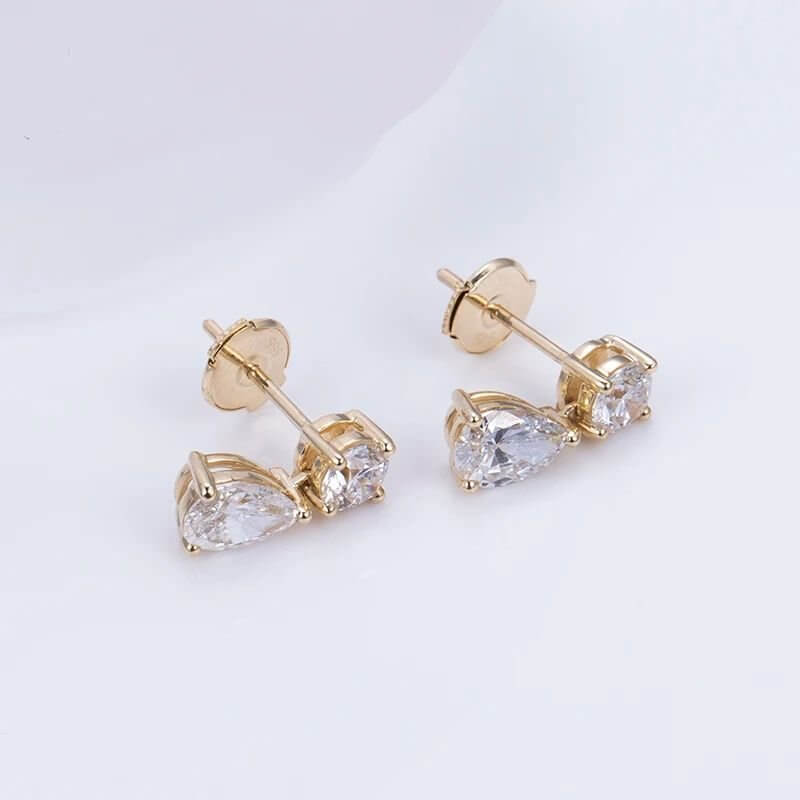 Buy The Bellara 2CT Moissanite Drop Earrings for only €695.00 at Chantal Vaulet!