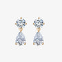 Buy The Bellara 2CT Moissanite Drop Earrings for only €695.00 at Chantal Vaulet!