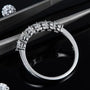 The Calina Moissanite Seven - Stone Band 0.7 CT - RING - Chantal Vaulet