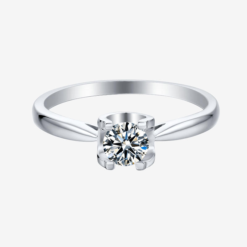 The Caliora 0.5CT Moissanite Ring 💍✨ - Engagement & wedding ring, modern design, amazing value.