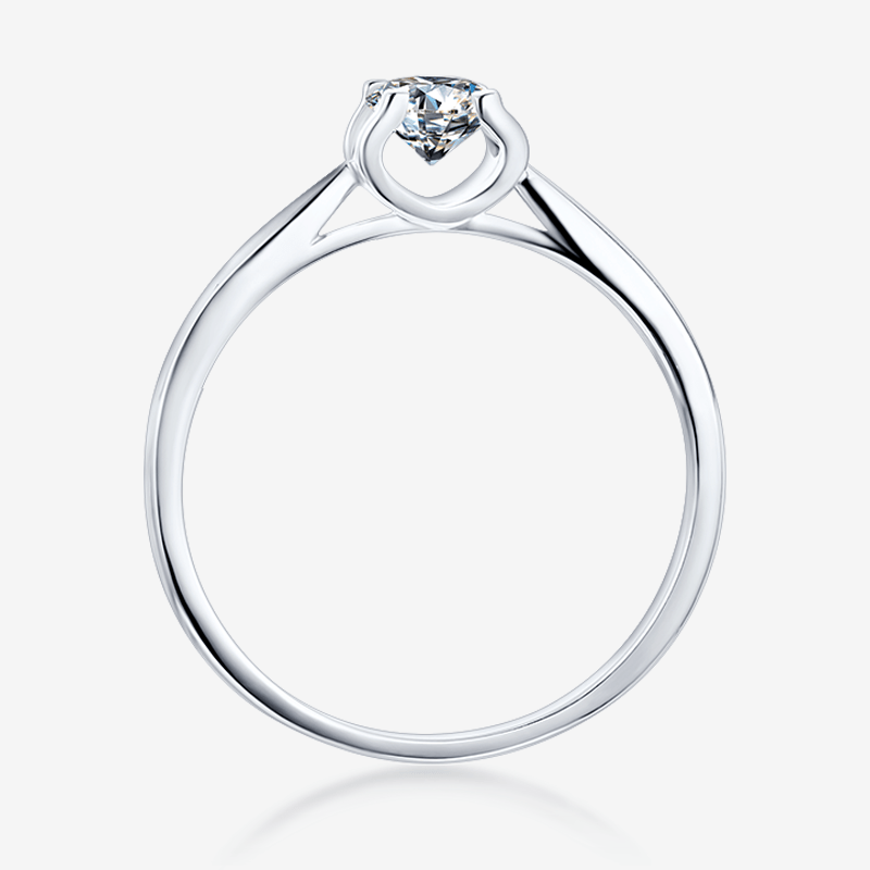 The Caliora 0.5CT Round-Cut Moissanite Ring 💍 - A stunning engagement and wedding ring, showcasing unmatched brilliance and amazing value!✨