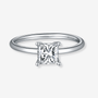 The Cassia Moissanite 1.0CT ring 💍✨—elegant engagement piece with a dazzling princess-cut stone. Amazing value!