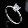 The Cassia moissanite 1.0CT ring featuring a stunning princess-cut stone ✨💍, perfect for engagement and weddings! Amazing value!
