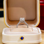 The Éclairia 5CT Radiant - Cut - RING - Chantal Vaulet