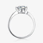 The Elara – Moissanite Side-Stone Engagement Ring 1CT Ring by Chantal Vaulet