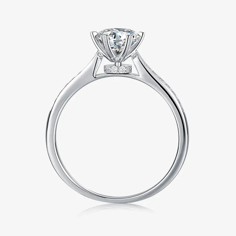 The Elvanna Moissanite Pavé Ring RING by Chantal Vaulet