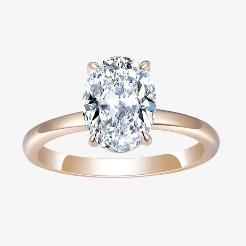 Buy The Elvika 1.5CT Oval-Cut Engagement Ring for only €695.00 at Chantal Vaulet!