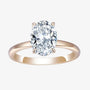 The Elvika 1.5CT Oval-Cut Engagement Ring - Chantal Vaulet