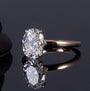 Buy The Elvika 1.5CT Oval-Cut Engagement Ring for only €695.00 at Chantal Vaulet!