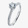 The Elysian Radiance Moissanite Ring - 0.5CT RING by Chantal Vaulet