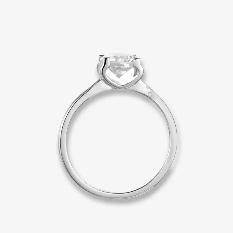 The Estelle – Moissanite Solitaire Engagement Ring 1CT RING by Chantal Vaulet