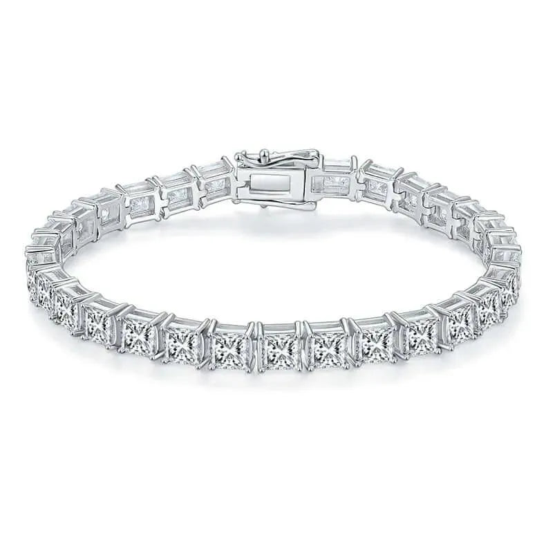 The Étoilelle Moissanite Princess Tennis Bracelet BRACELET by Chantal Vaulet