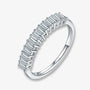 The Evadne – Moissanite Half Eternity Ring 1.0CT RING by Chantal Vaulet