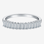 The Evadne Moissanite Half Eternity Ring 1.0CT 💍✨ Perfect for weddings & engagements, offering amazing value and timeless elegance!