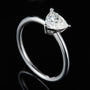 The Fiorella Moissanite 1.0CT ring 💍 - elegant trillion-cut for engagements and weddings. Amazing value! 💖