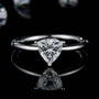 The Fiorella Moissanite 1.0CT ring 💍✨ - Stunning trillion-cut, perfect for engagements and weddings, offers amazing value!