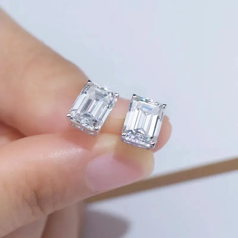 The Hera Emerald-Cut EARRINGS by Chantal Vaulet