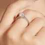 The Isalyn 1CT Round - Cut Moissanite Ring - RING - Chantal Vaulet
