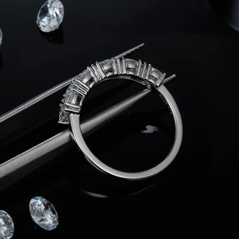 The Liora – Moissanite Eternity Band 1.0CT RING by Chantal Vaulet