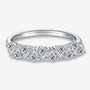 The Liora Moissanite Eternity Band 1.0CT 💍✨ - A beautiful ring symbolizing everlasting love with amazing value!